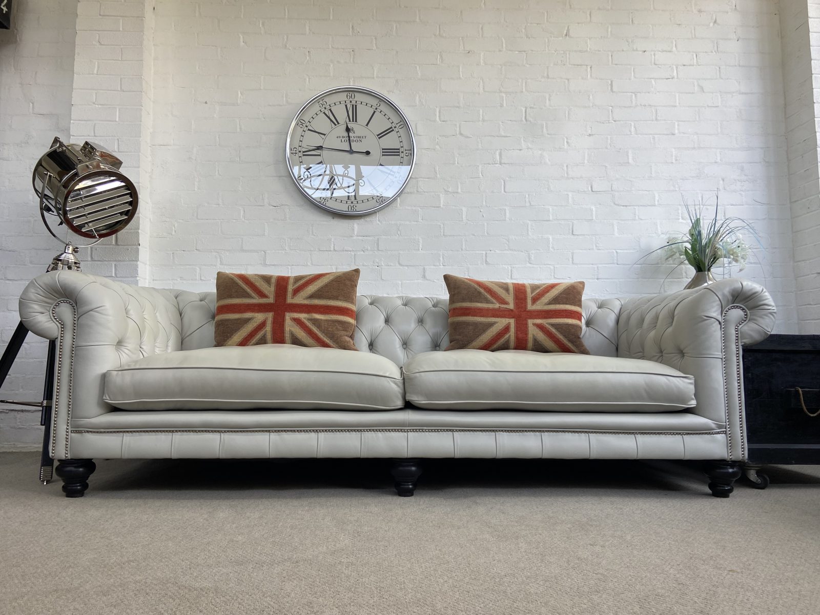 4 Seater Sofa By Distinctive Chesterfields.